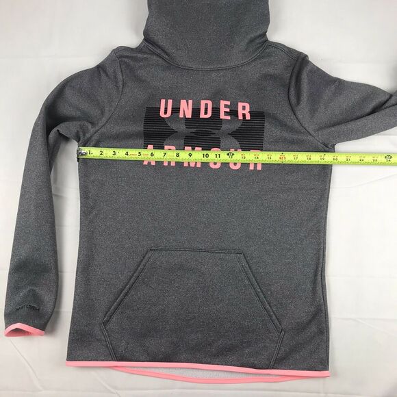 under armour cold gear‎ storm womens funnel neck size small Grey And Pink - Picture 7 of 12